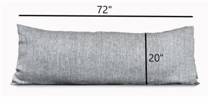 What is the size of a body pillow?