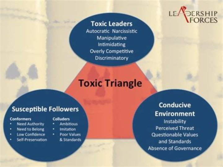 What is the toxic triangle?