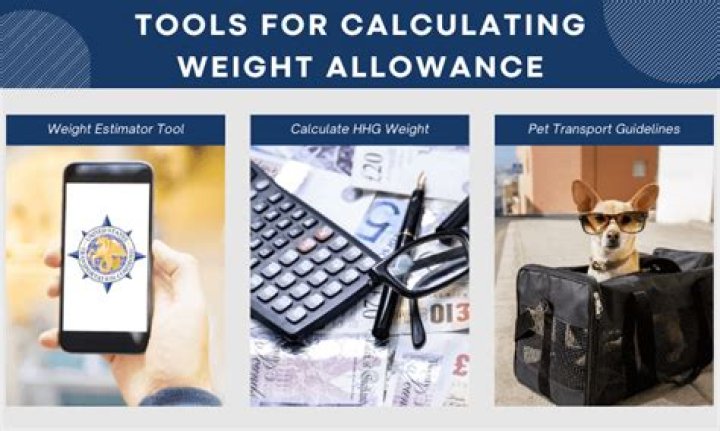 What is the weight allowance for PCS move?