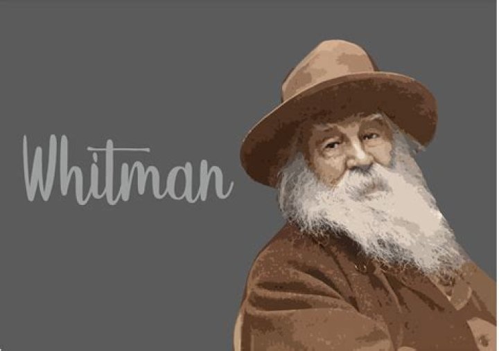 What is Whitman's message about America?