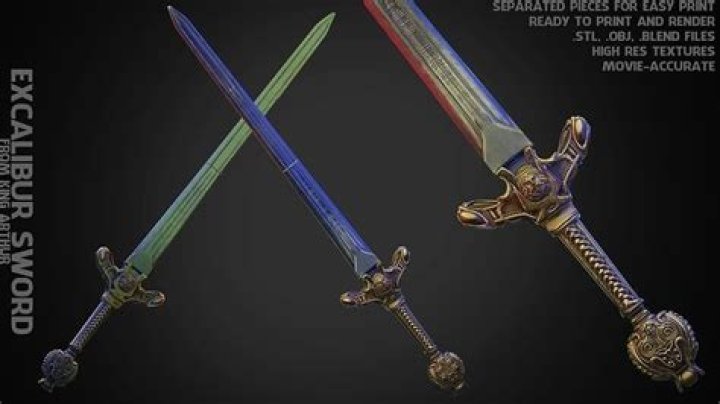 What metal was Excalibur made of?
