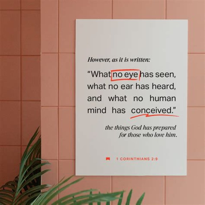 What no eye has seen nor ear heard meaning?