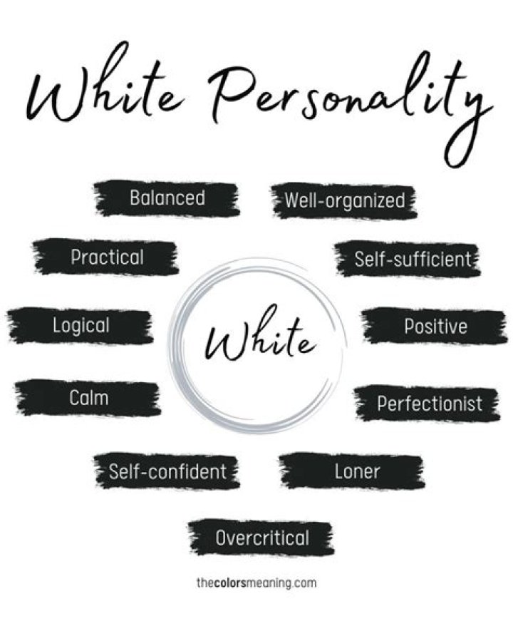 What personality is white?