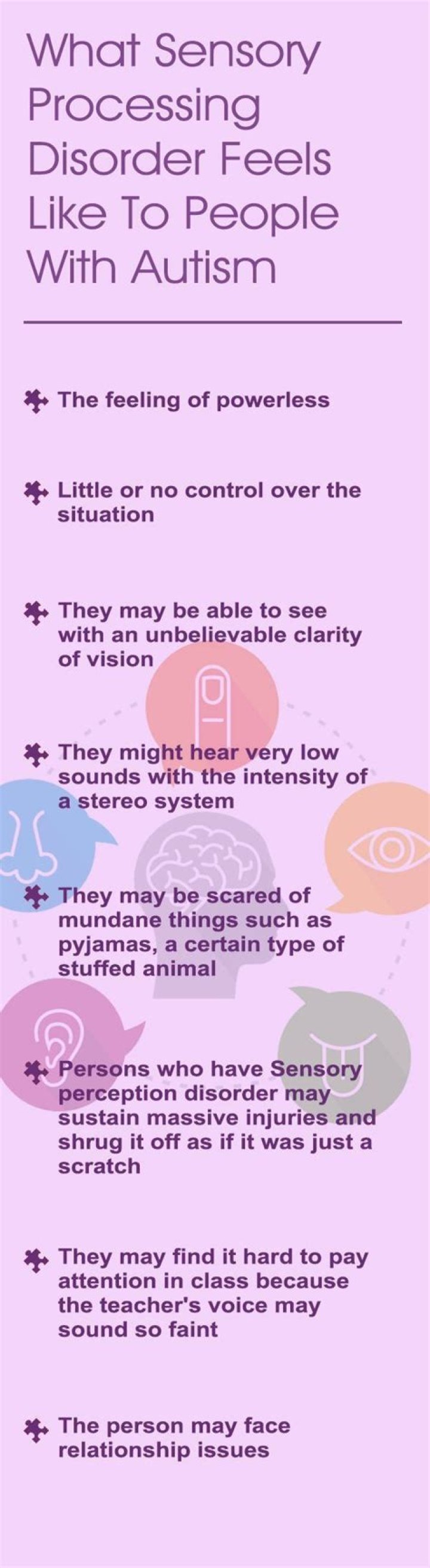 What sensory processing disorder feels like?