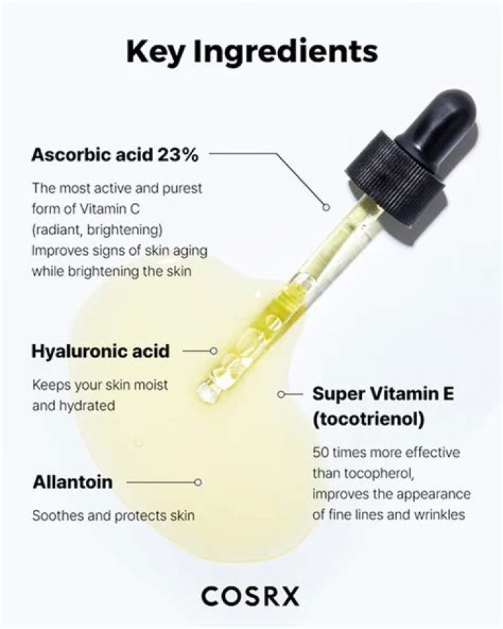 What should be applied before Vitamin C serum?