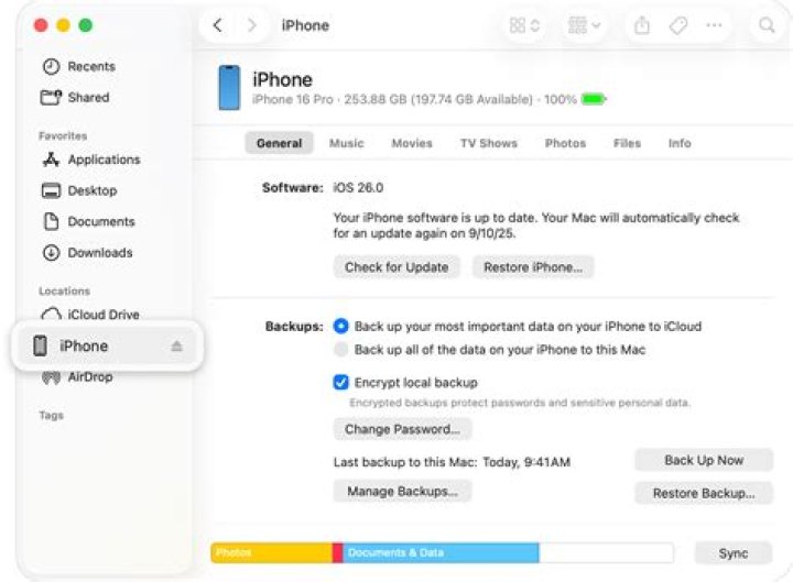 What should I check before resetting my iPhone?