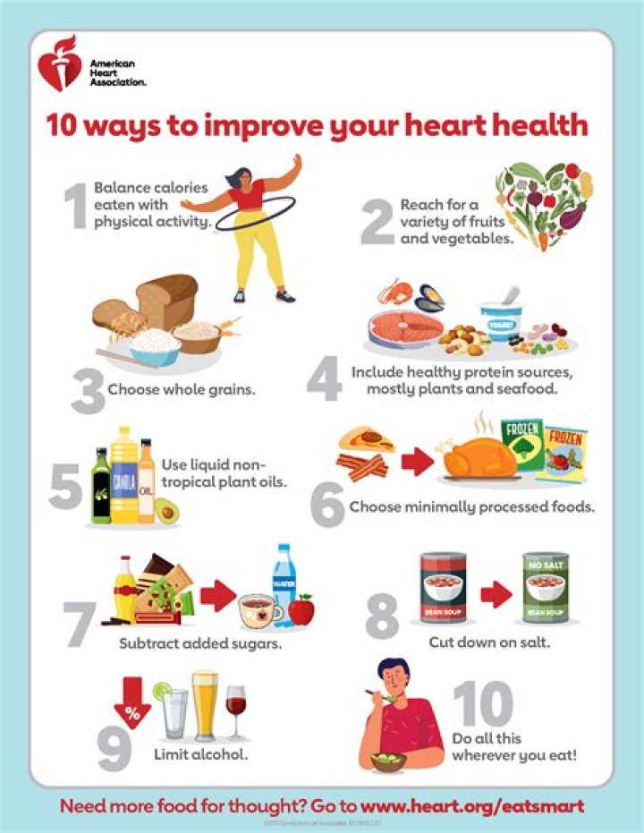 What should I eat to keep my heart healthy?