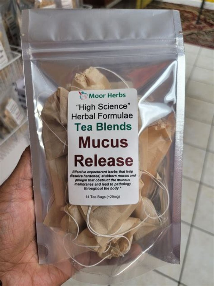 What tea is good for mucus?