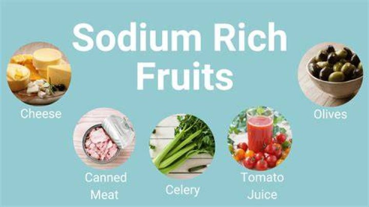 What vegetables are sodium-free?