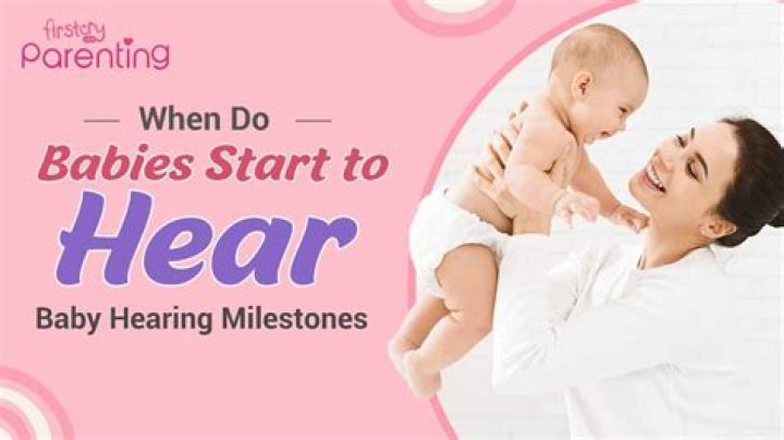 What week can baby hear?