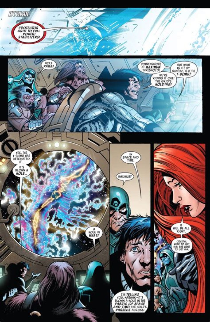 What would happen if Black Bolt screams?