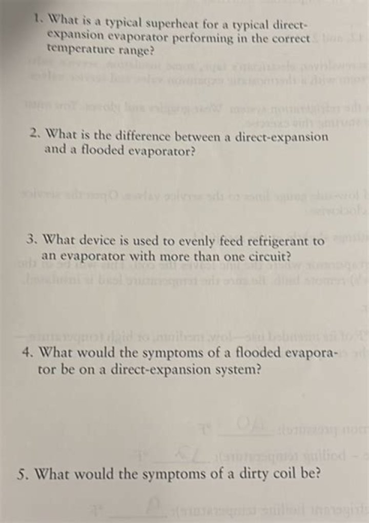 What would the symptoms of a dirty coil be?