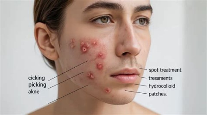 When I squeeze my pimple something hard comes out?