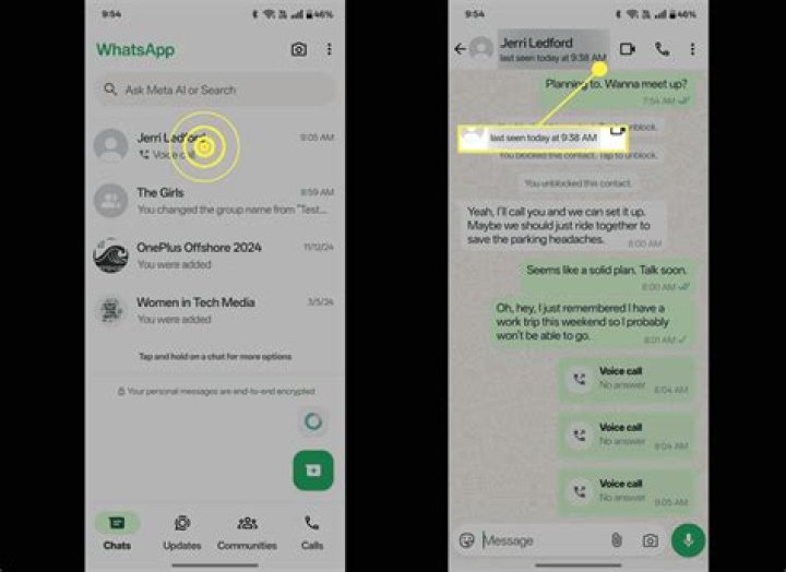 When you block someone on WhatsApp can they see your messages?