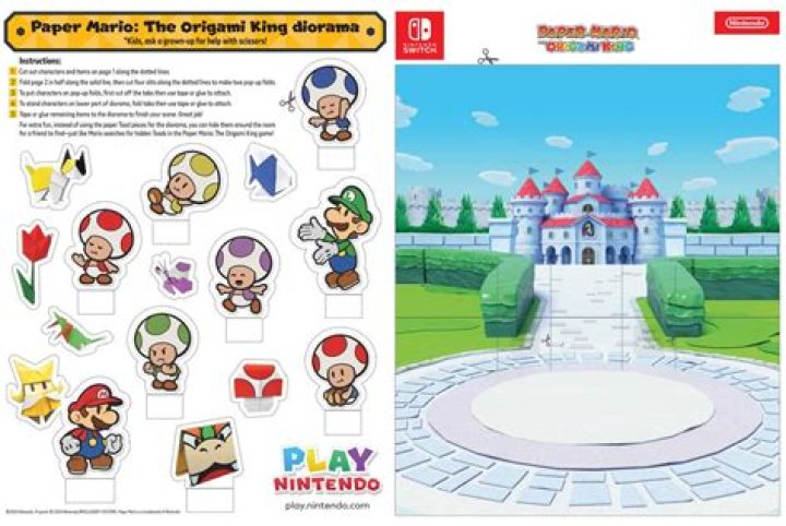 Where are the 11 islands in Paper Mario origami King?