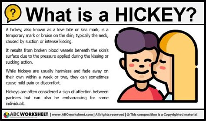 Where do hickeys feel the best?