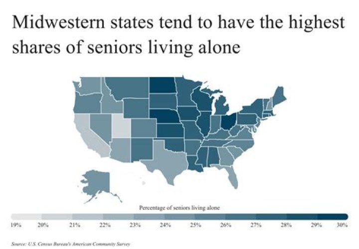 Where do most seniors live in Canada?