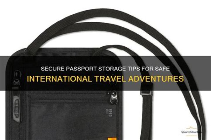 Where do you store your passport?