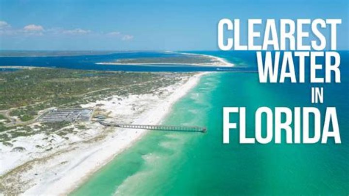 Where is clearest water in Florida?