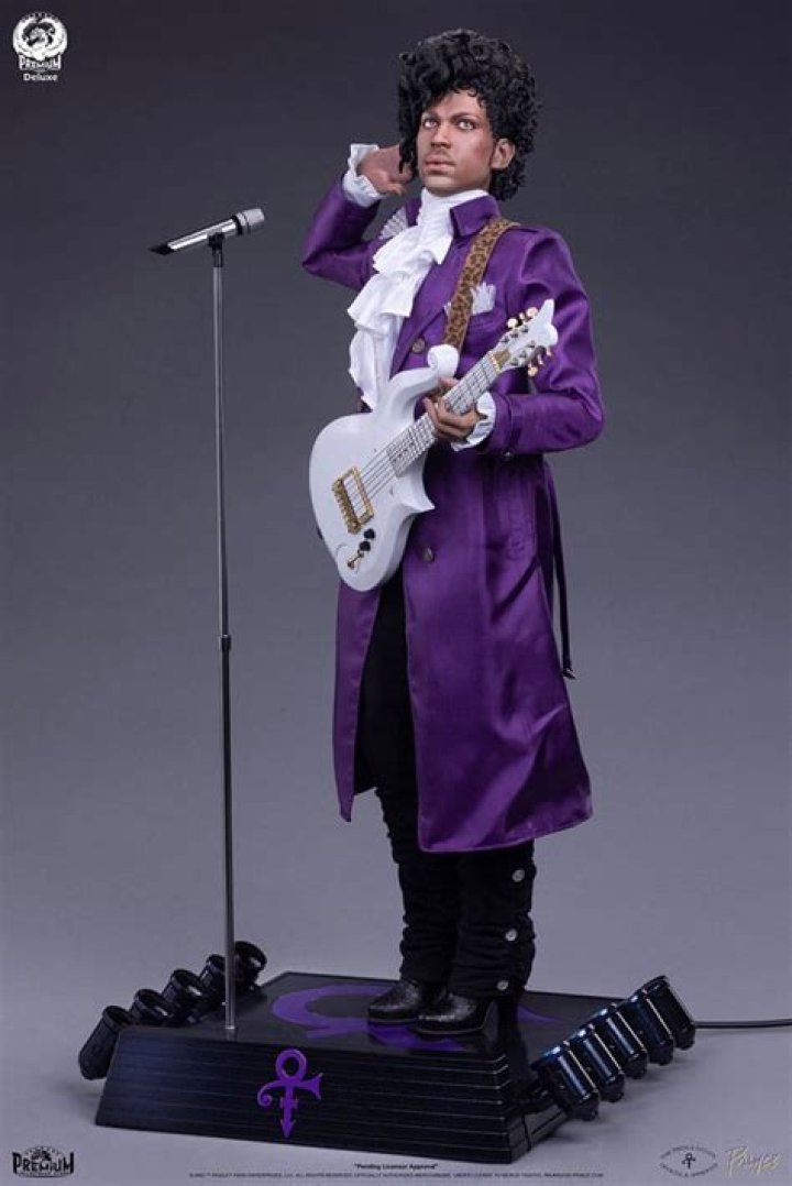 Where is Prince's purple guitar?