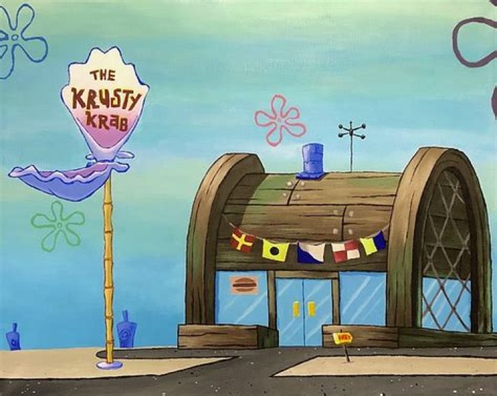Where is the Krusty Krab restaurant in real life?