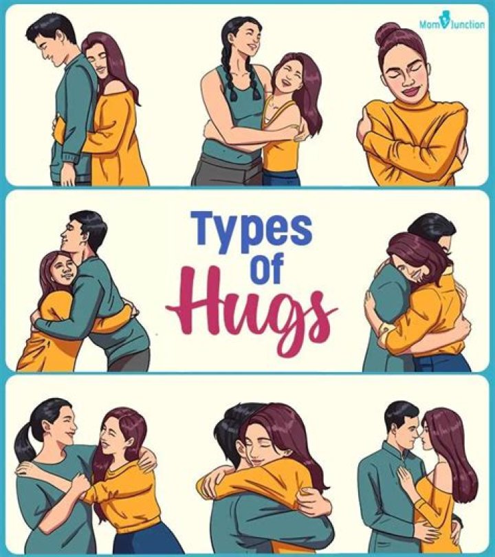 Where should my hands be when hugging a girl?