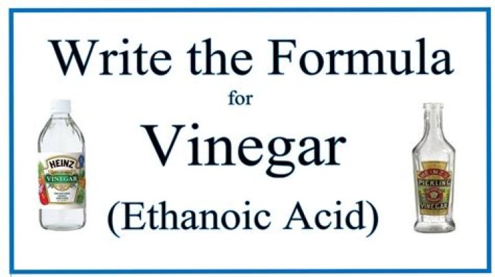 Which acid is present in vinegar?