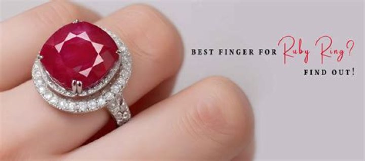 Which finger should I wear ruby ring?