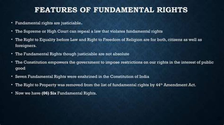 Which fundamental right is absolute in nature?