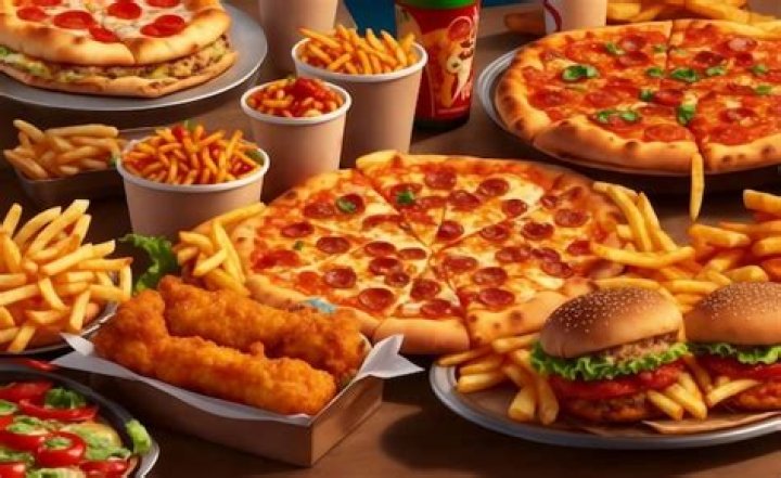Which is healthier pizza or french fries?