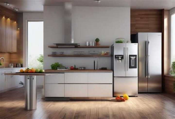 Which side do you lay a fridge down?