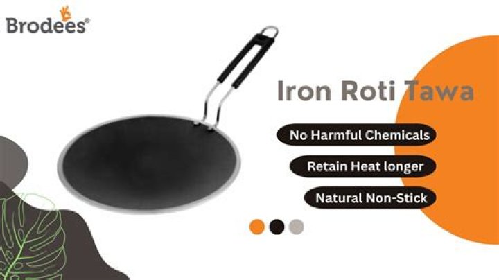 Which tawa is best for roti iron or aluminium?