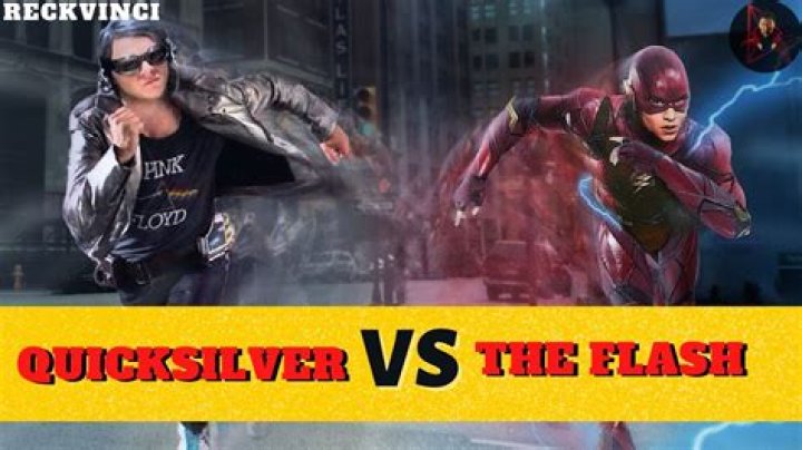 Who's faster Flash or Quicksilver?