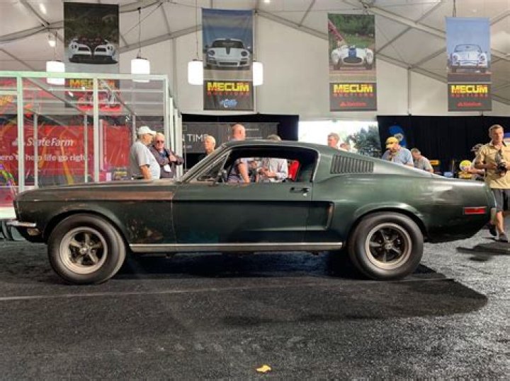 Who bought the Bullitt Mustang today?