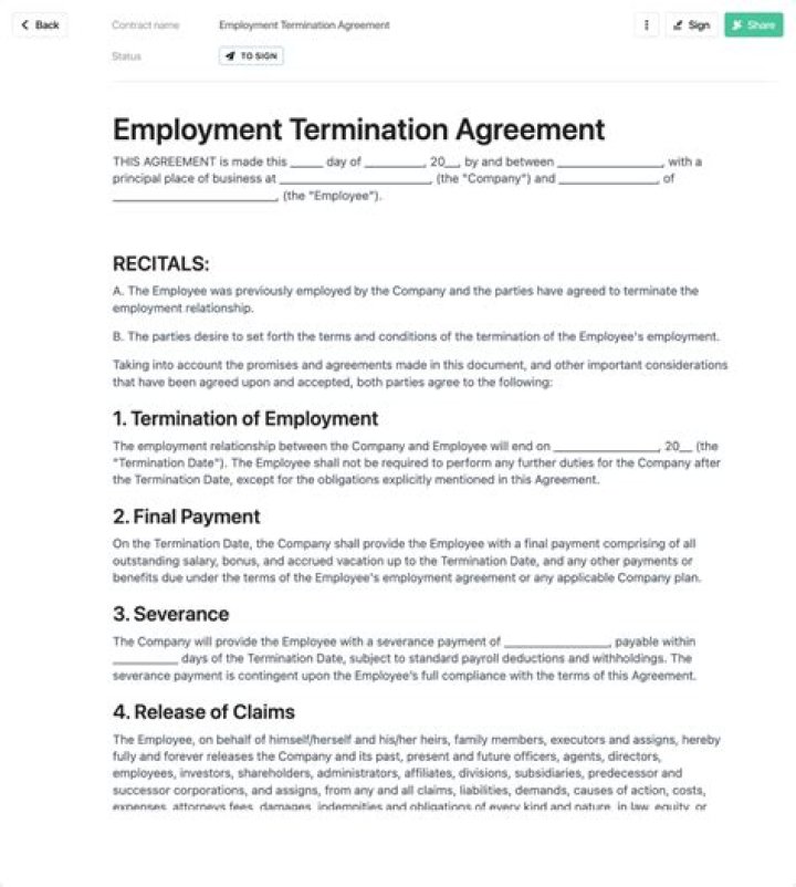 Who has the right to terminate the agreement at any time?