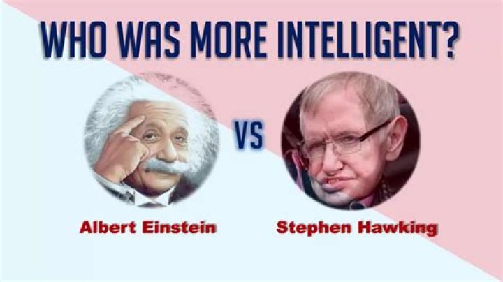 Who is smarter Einstein or Hawking?