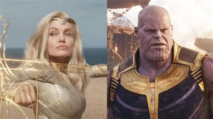 Who is Thanos mother?