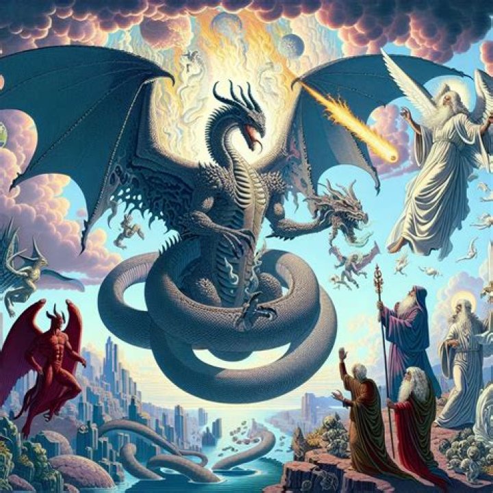 Who killed a dragon in the Bible?