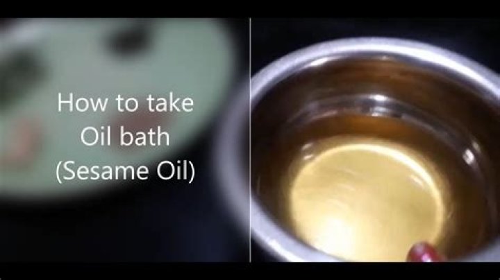 Who should not take oil bath?