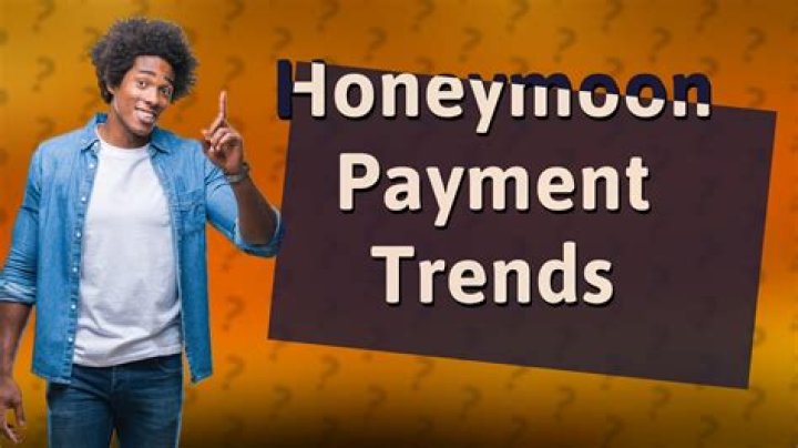 Who usually pays for honeymoon?