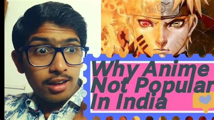 Why anime is not popular in India?
