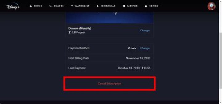 Why can't I cancel my Disney Plus?