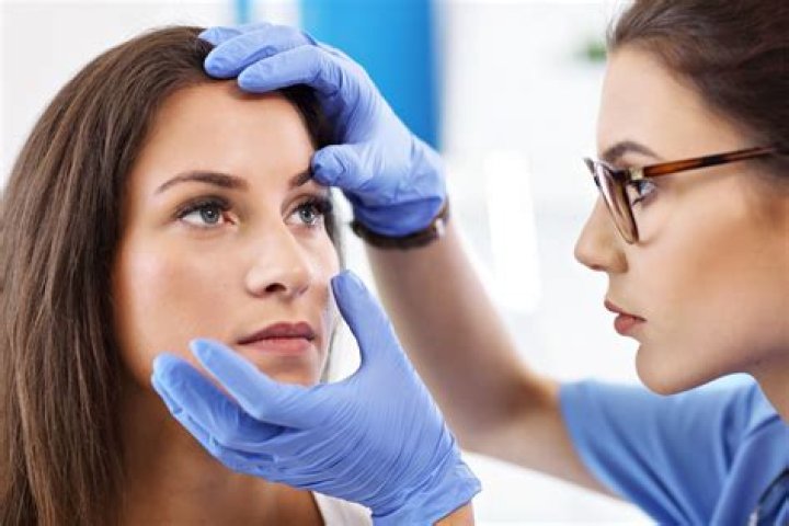 Why can't I wear contacts during surgery?