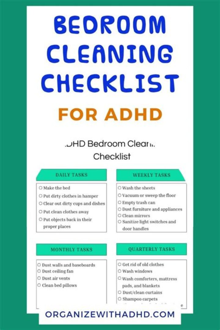 Why can't people with ADHD clean their room?