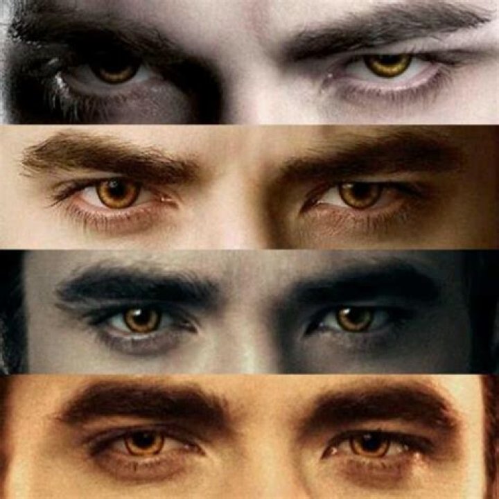 Why did Edward's eyes change color?