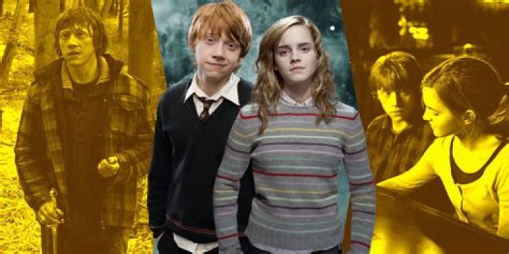 Why did JK Rowling put Ron and Hermione together?