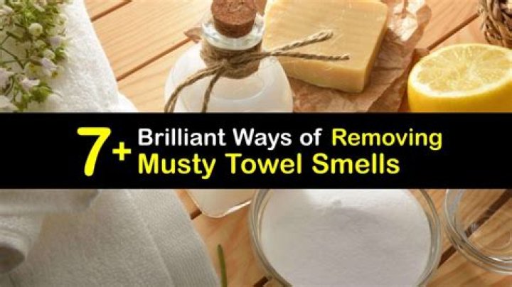 Why do my towels smell musty?