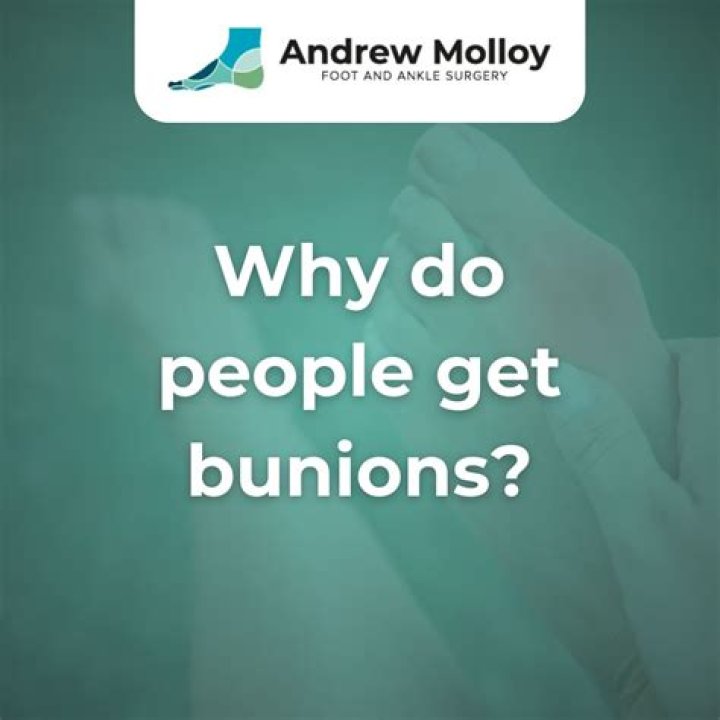 Why do people get bunions?