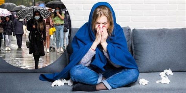Why do we get sick in the rain but not in the shower?