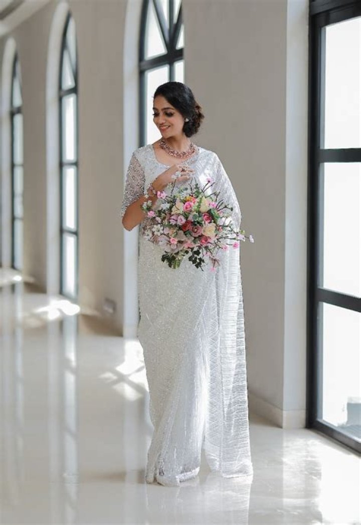 Why do widows wear white sarees?